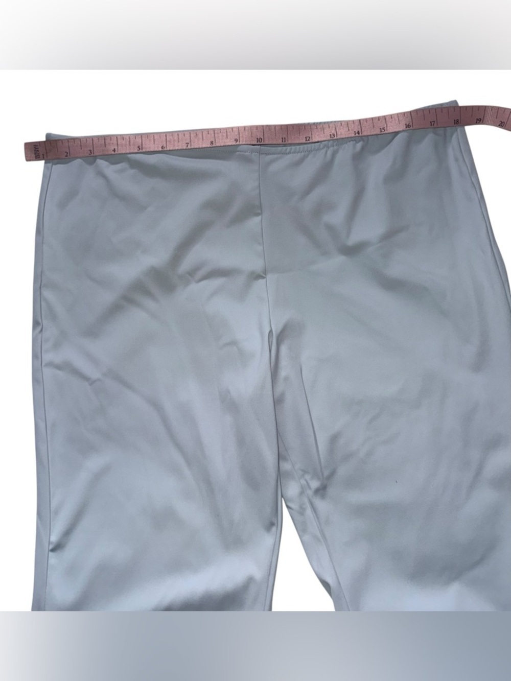 Lioness Coco Capri Light “Smoke” Gray Cropped Bow-Accent Capri Pants Size XL - Picture 6 of 10
